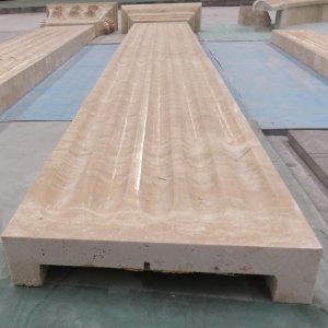 Travertine column NSC030	