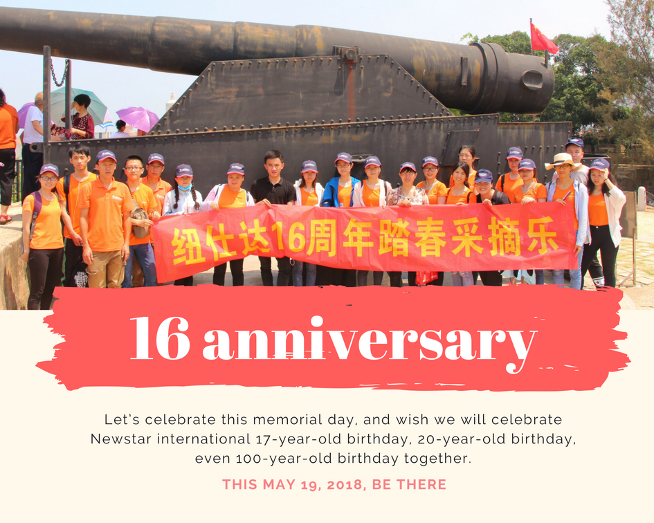 Happy 16 Anniversary, Newstar Stone