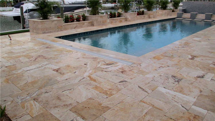 travertine pavers