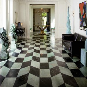 Nero Marquina Cyan Cream NSIE009